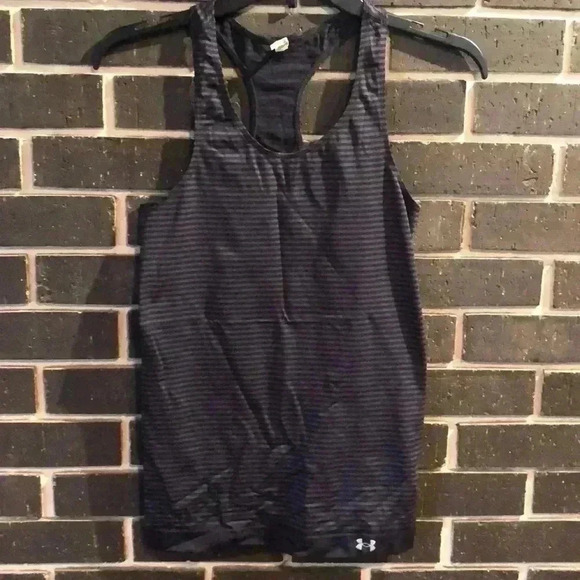 UnderArmour Heat Gear Women’s Small Stretch Fitted Racerback Tank - Picture 1 of 4